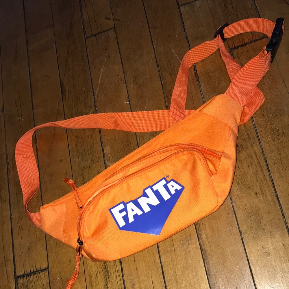 Fanta Orange Logo Crossbody Waist Bag